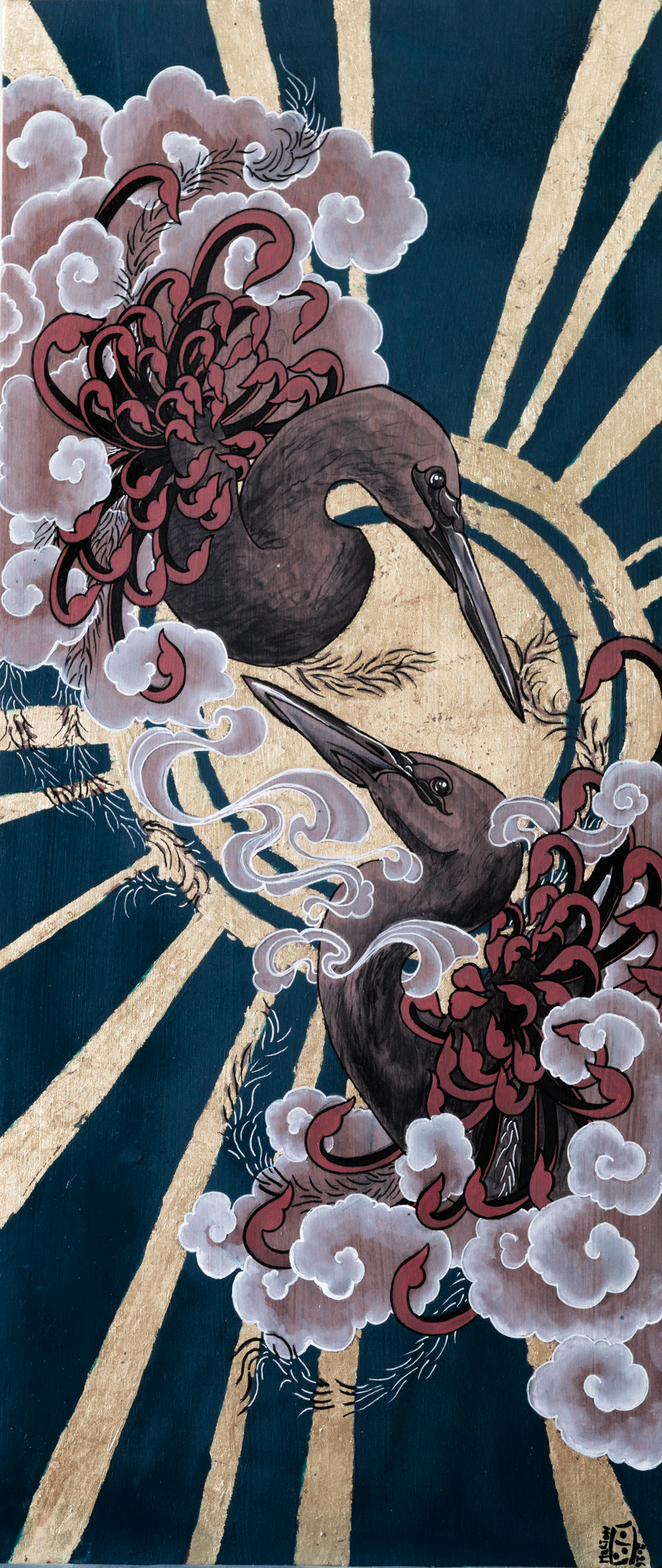 Illustration de peinture pour sa vente